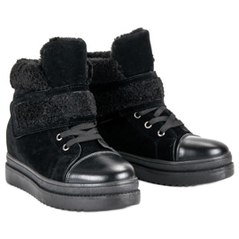Botas negras cálidas negro 6