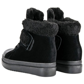 Botas negras cálidas negro 5