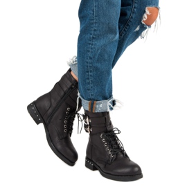 Super Me Botas cómodas negro 2 Super Me Botas cómodas negro 2