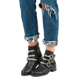 SDS Botas de trabajador con estilo negro 1