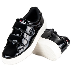 Fila Upstage Velcro Low Wmn negro 4