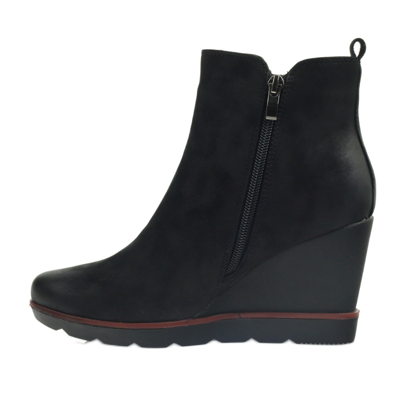 Filippo Botas negras en koturno 452 negro 2