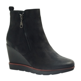 Filippo Botas negras en koturno 452 negro 1