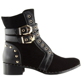 Botas de mujer negras 9243 negras negro 3