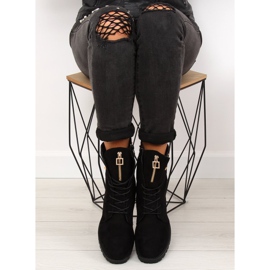 Botas de trabajo negras HX-015 Black negro 1