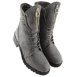 Botas de trabajo grises HX-015 Grey 1 Botas de trabajo grises HX-015 Grey 1