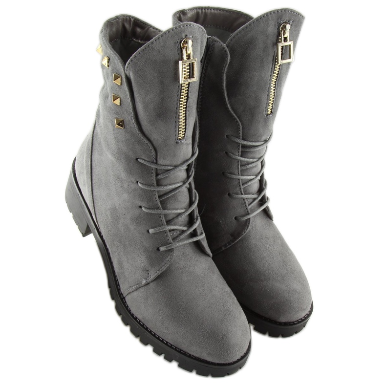 Botas de trabajo grises HX-015 Grey 1 Botas de trabajo grises HX-015 Grey 1