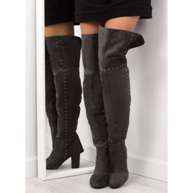 Tacones grises 539-1 Gris 3