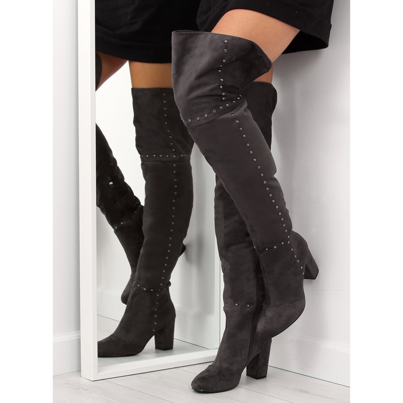 Tacones grises 539-1 Gris 2