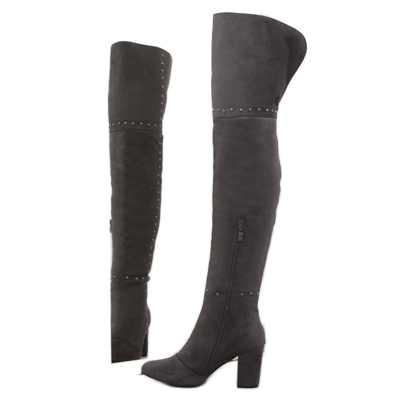 Tacones grises 539-1 Gris 1