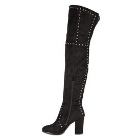 Seastar Botas de rock en un poste negro 4