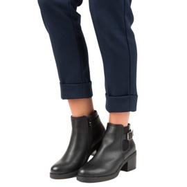 Anesia Paris Botas Chelsea cómodas negro 1 Anesia Paris Botas Chelsea cómodas negro 1