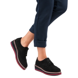 Vicios de zapatos de ante negro 2