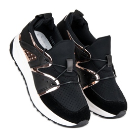 Calzado deportivo con estilo negro 5