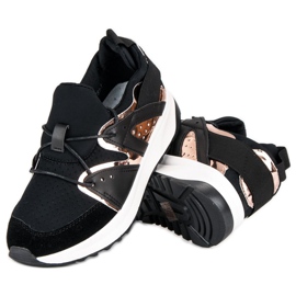 Calzado deportivo con estilo negro 4