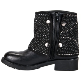SDS Botas de mujer de moda negro 2 SDS Botas de mujer de moda negro 2