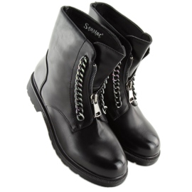 Botas negras para mujer RB13 Negra negro 1 Botas negras para mujer RB13 Negra negro 1