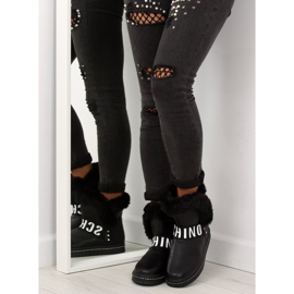 Botas de nieve para mujer negras NB239P-1 negro 3
