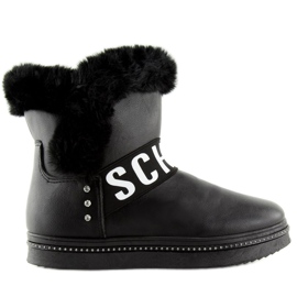 Botas de nieve para mujer negras NB239P-1 negro 7