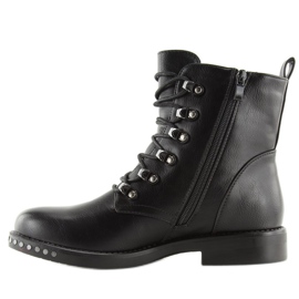 Botas de trabajo de mujer negras ML15 negras negro 3