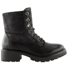 Botas negras para mujer 1621 Black negro 1