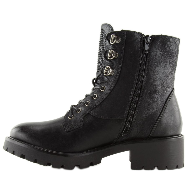 Botas negras para mujer 1621 Black negro 2