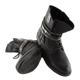 Negro Botas negras de mujer BH52-KB negro 3