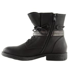 Negro Botas negras de mujer BH52-KB negro 5