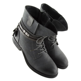 Gris Botas grises de mujer BH52-KB gris 2 Gris Botas grises de mujer BH52-KB gris 2