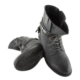 Gris Botas grises de mujer BH52-KB gris 3