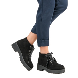 Nio Nio Botas bajas con estilo negro 3