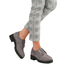 Zapatos de ante gris 5
