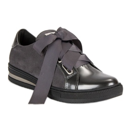 Filippo Zapatillas Elegantes gris 2