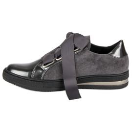 Filippo Zapatillas Elegantes gris 3