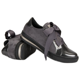 Filippo Zapatillas Elegantes gris 4