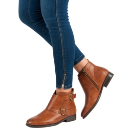 Filippo Botas monk de moda marrón 5