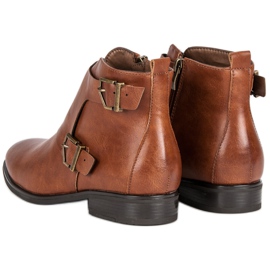 Filippo Botas monk de moda marrón 2