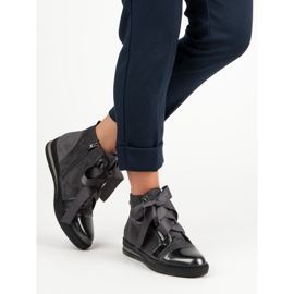 Filippo Zapatillas con estilo por encima del tobillo. gris 2