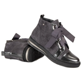 Filippo Zapatillas con estilo por encima del tobillo. gris 6