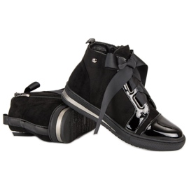 Filippo Zapatillas con estilo por encima del tobillo. negro 1 Filippo Zapatillas con estilo por encima del tobillo. negro 1