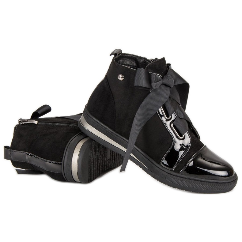 Filippo Zapatillas con estilo por encima del tobillo. negro 1 Filippo Zapatillas con estilo por encima del tobillo. negro 1