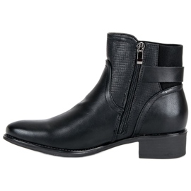 Filippo Botas cómodas botines Jodhpur negro 1 Filippo Botas cómodas botines Jodhpur negro 1