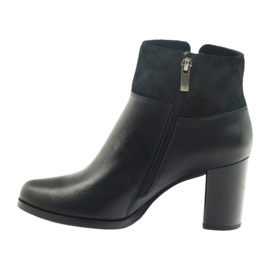 Botas de invierno Marco negro en el poste 902 3