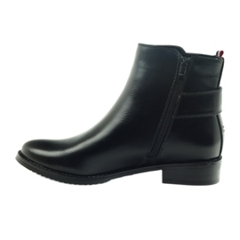 M.Daszyński Botas Jodhpur hebilla 62-20 negro 2