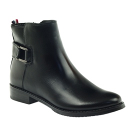 M.Daszyński Botas Jodhpur hebilla 62-20 negro 1