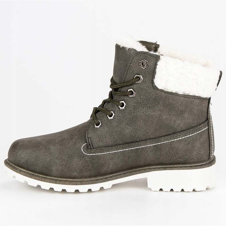 McKey Tramperos con piel de color caqui verde 1