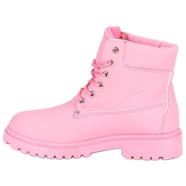 Lemax Tramperos pastel rosa 1