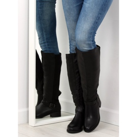 Botas negras de mujer PE179P negras negro 1