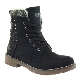 DK Botas Timberki en piel negra negro 1