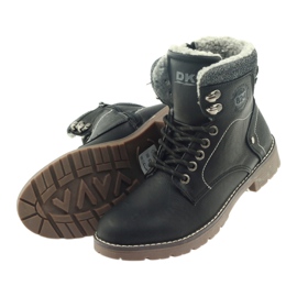 Botas negras con cordones DK2025 negro 4